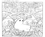 sad ghost club for adult