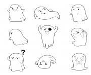 emoji ghost cartoon