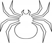 Huge Spider Outline