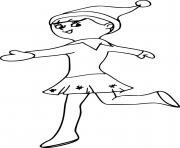 Girl Elf Dancing