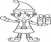 Little Elf Bring a Gift