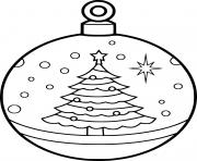 Ornament with a Christmas Tree