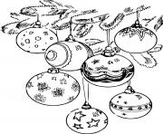 Seven Christmas Ornaments
