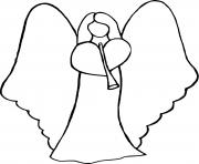 Simple Blank Angel