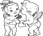Boy Cupid and Girl Cupid
