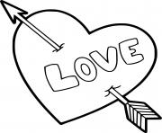 Arrow and Love Heart