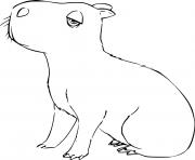 Capybara from Encanto