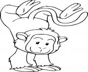 Monkey Upside Down