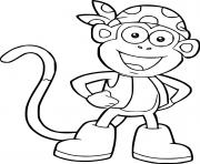 Monkey Dora Boots Pirate