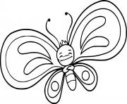 Cute Little Butterfly coloring pages