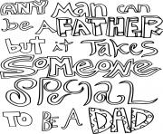 It Takes Someone Special to Be Dad