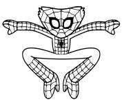 Huggy Wuggy Spider man