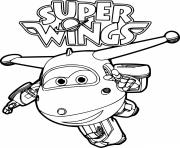 Printable Super Wings Jett coloring pages